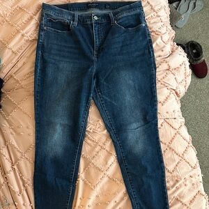 Lucky Brand Dark Blue Skinny Jeans